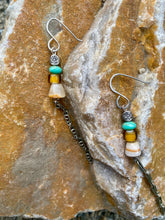 Load image into Gallery viewer, Eye &amp; Agate Earrings
